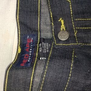 Red ape shorts size 42